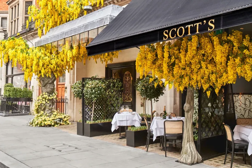 Scotts Mayfair Seafood restaurant